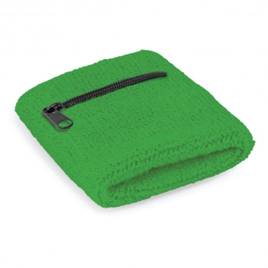 Sweat Bands with Pocket Dark Green